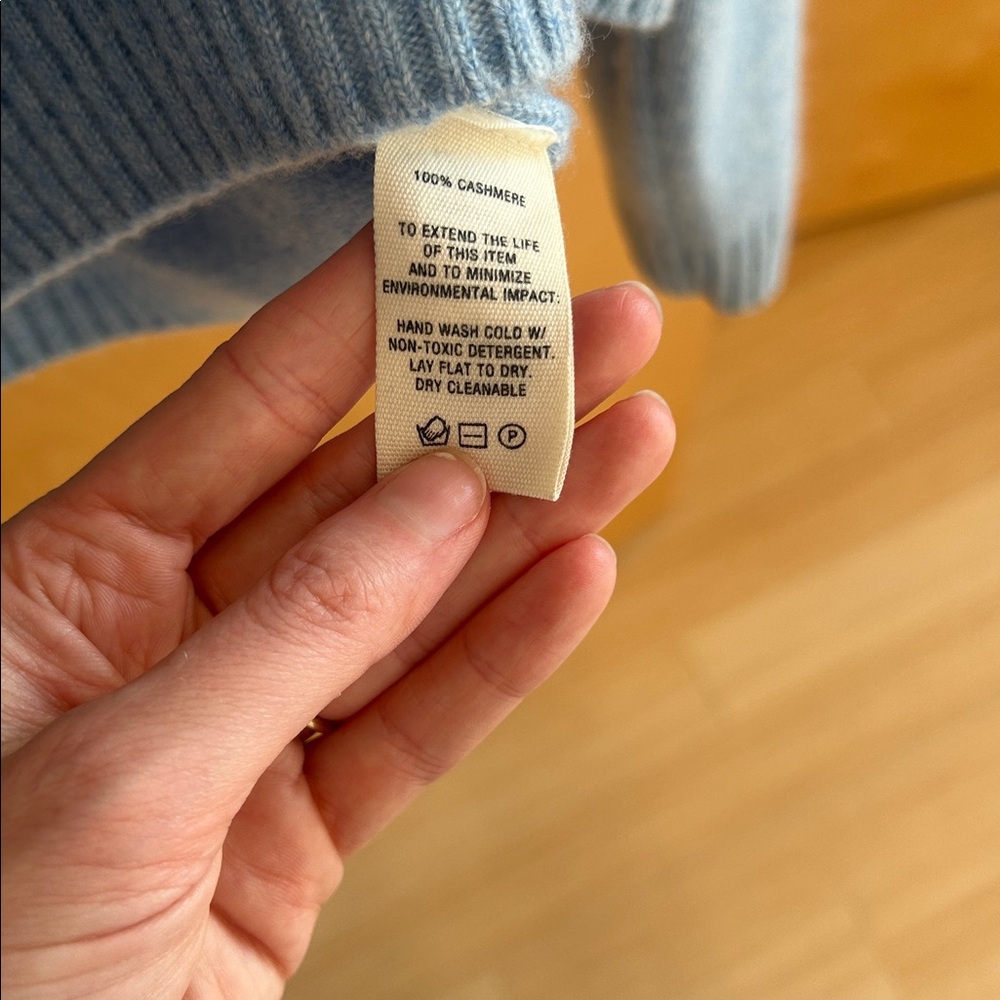 Alex Mill Alice Sweater - Frost Blue - M - Picture 3 of 3